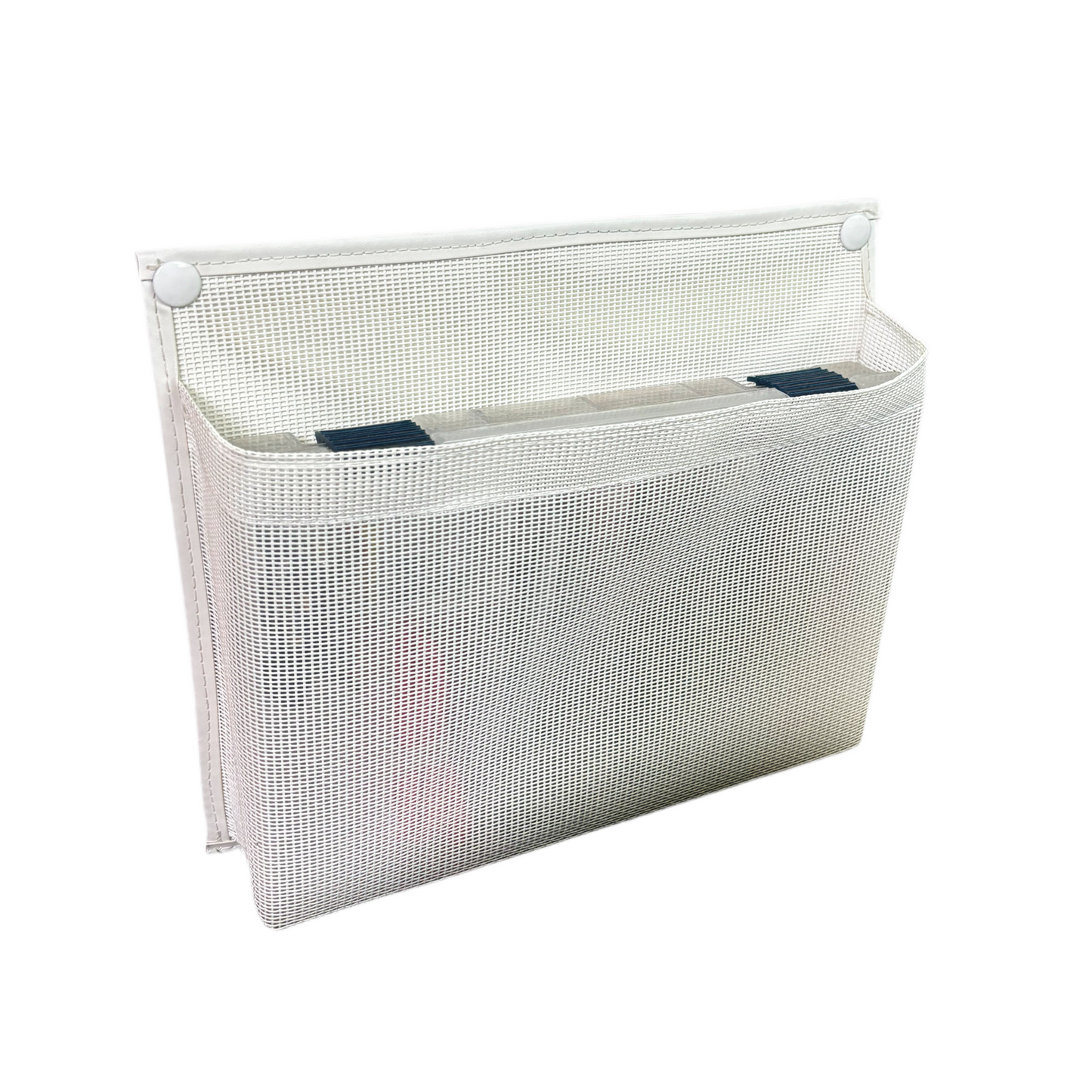 Marine Mesh Single Tackle Box Boat Storage Sleeve (Screw or Adhesive Mount)