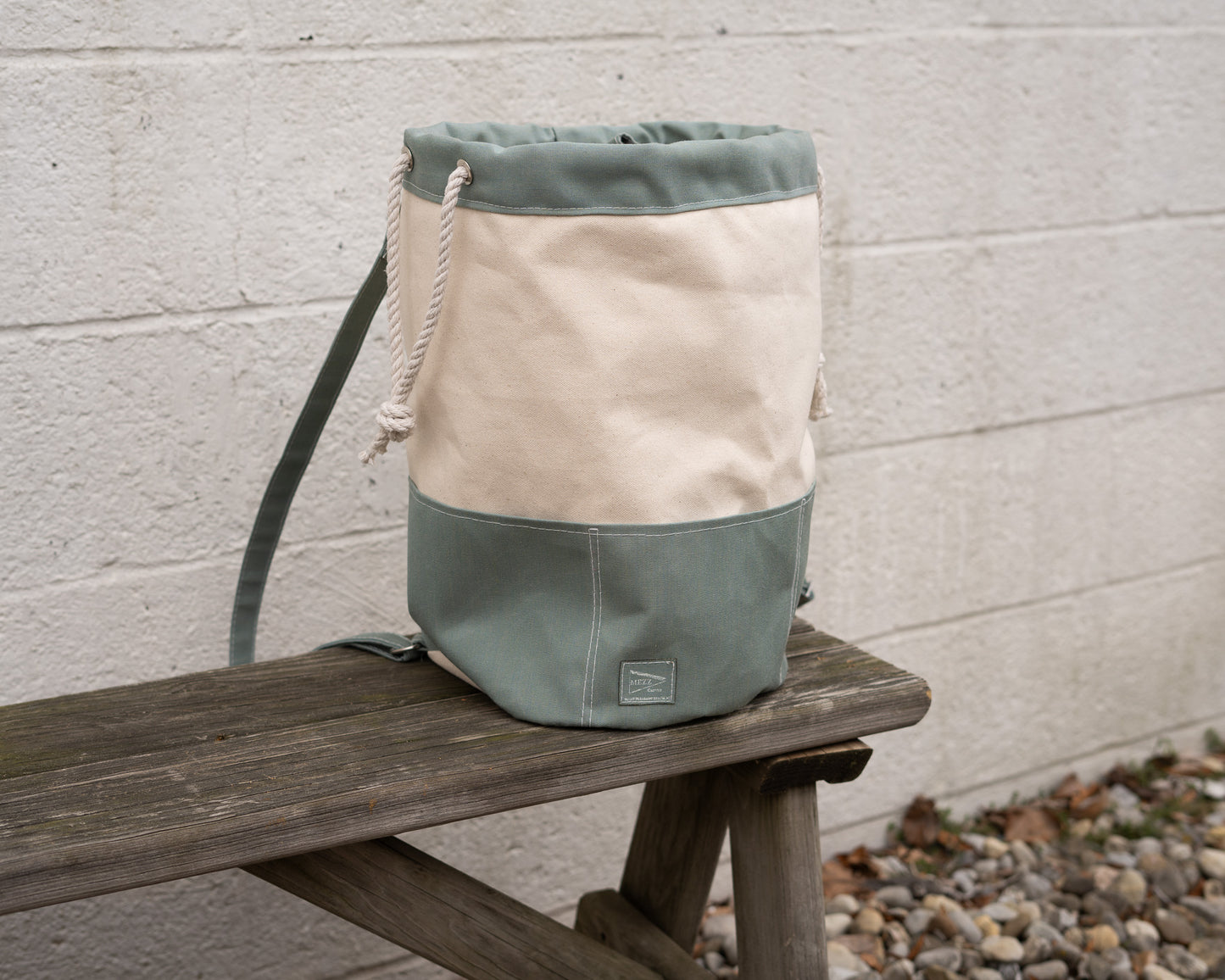 Spa Rolltop Canvas Backpack