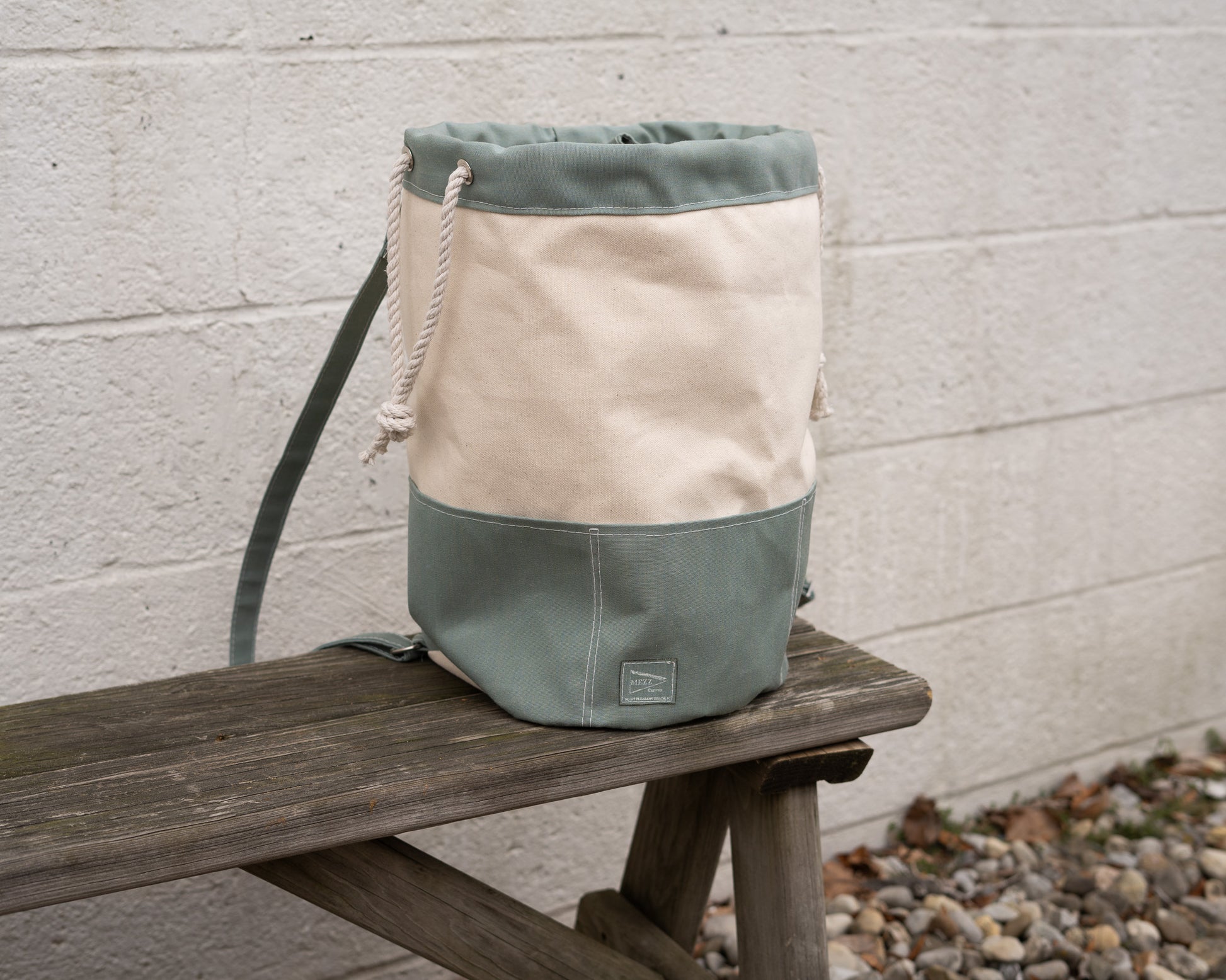 Spa Rolltop Canvas Backpack