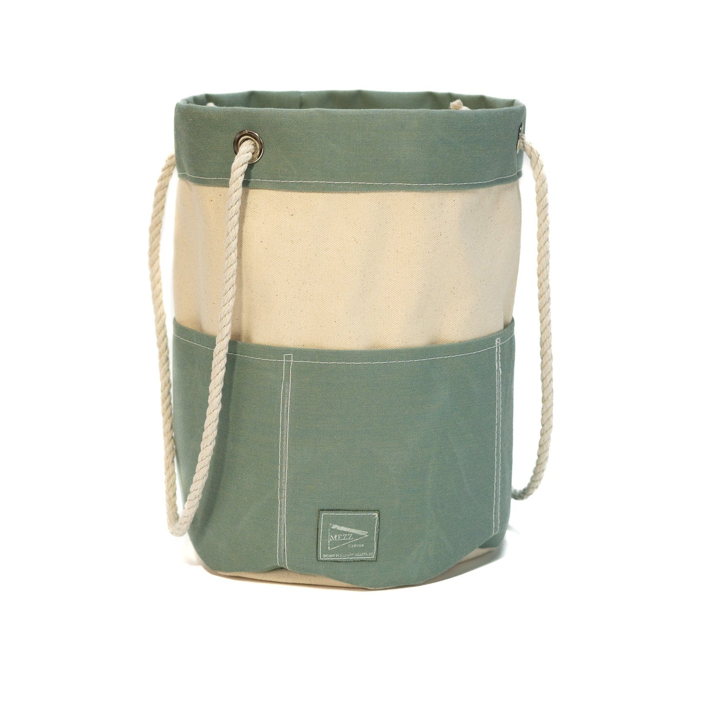 handcrafted canvas Rope Handle handbag Spa
