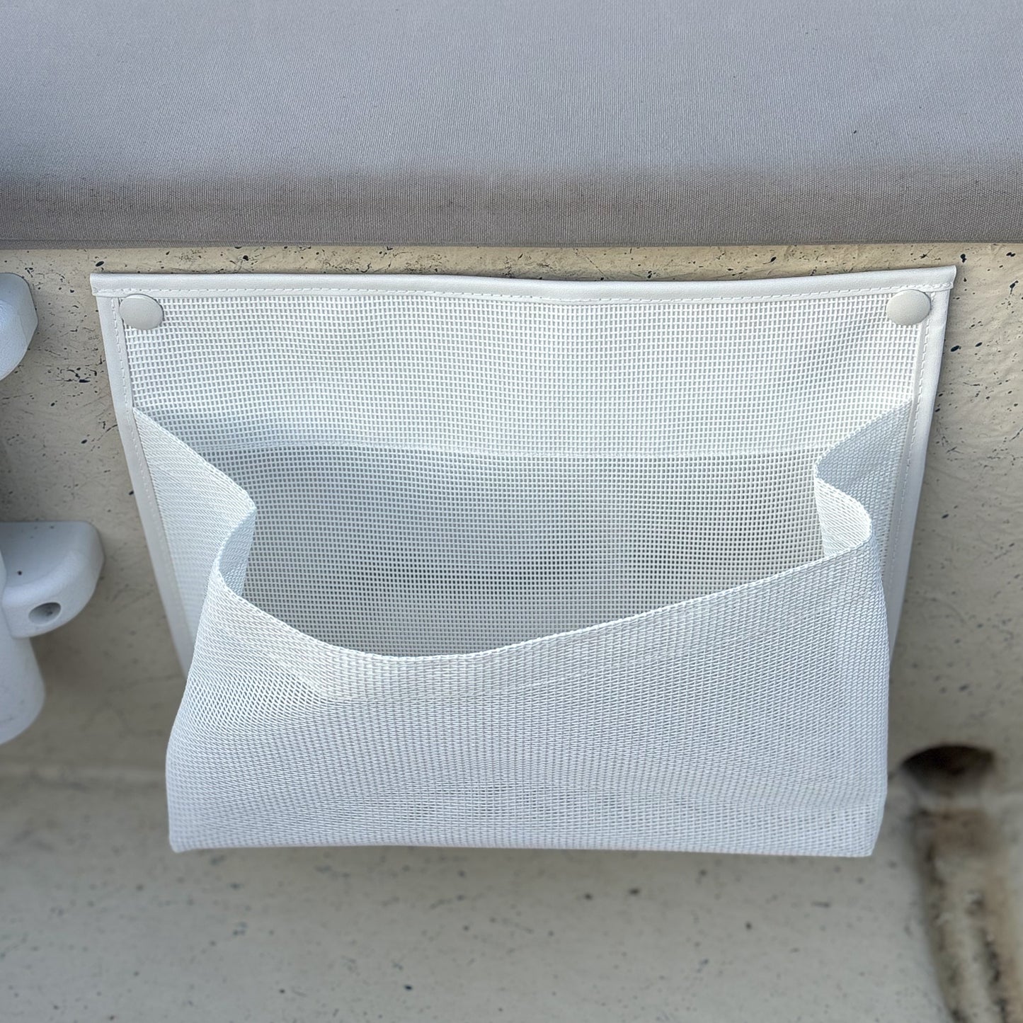 Boat Mounted Double Tackle Box Sleeve (Screw or Adhesive Mount)