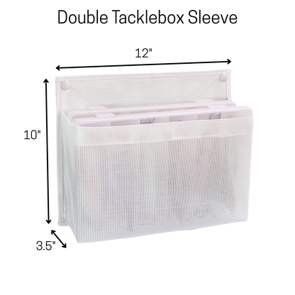 Mezz Mesh Double Tacklebox Sleeve dimensions