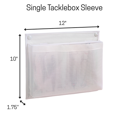 Mezz Mesh Tackle Box Sleeve Single (Screw or Adhesive Mount)