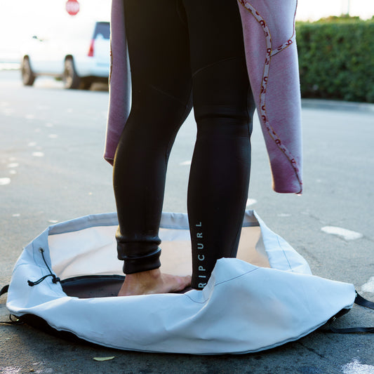 Clamshell Bag Wetsuit Changing Mat and Wetsuit Bag