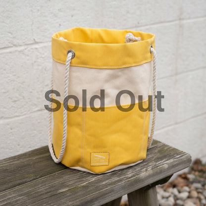 Rope Handle Bucket Bag | Mezz Canvas