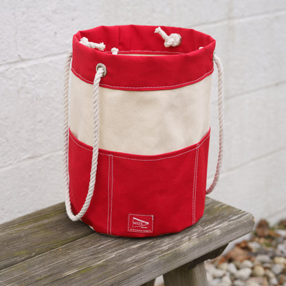 Rope Handle Bucket Bag | Mezz Canvas