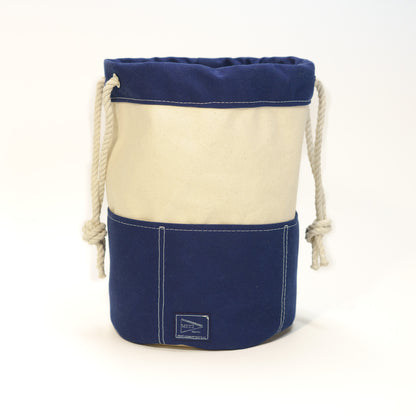Rope Drawstring Rigger's Bucket Bag | Mezz Canvas