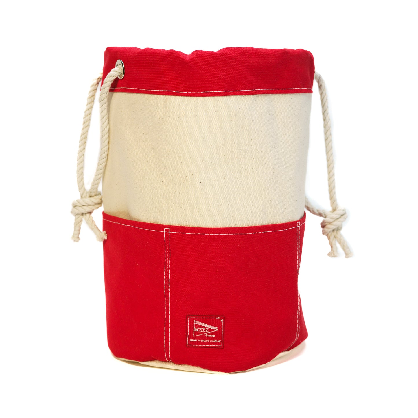 Rope Drawstring Rigger's Bucket Bag | Mezz Canvas