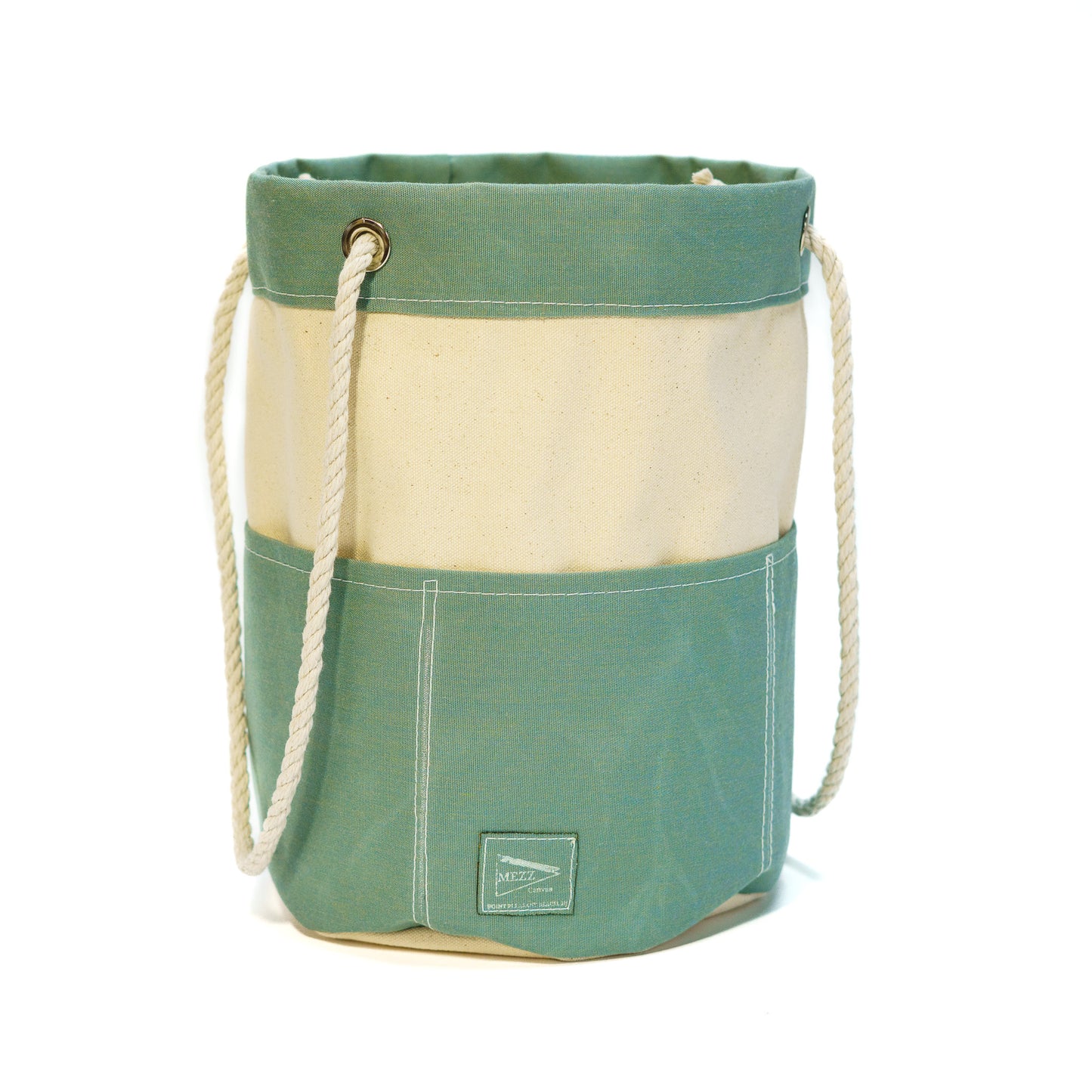 Rope Handle Bucket Bag | Mezz Canvas