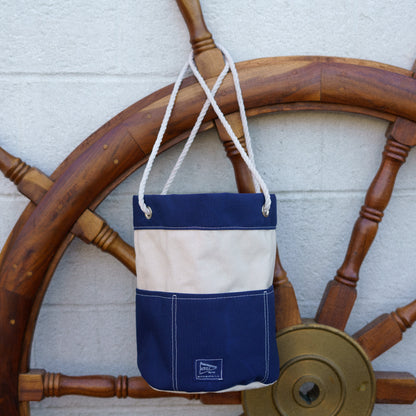Rope Handle Bucket Bag | Mezz Canvas