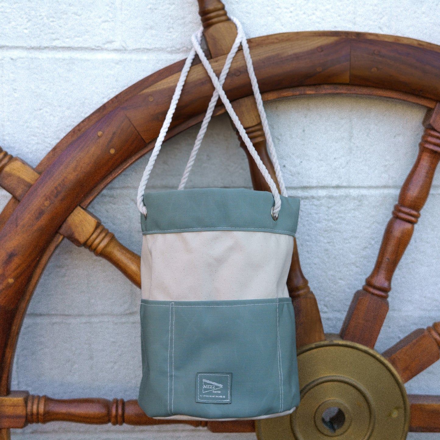 Rope Handle Bucket Bag | Mezz Canvas